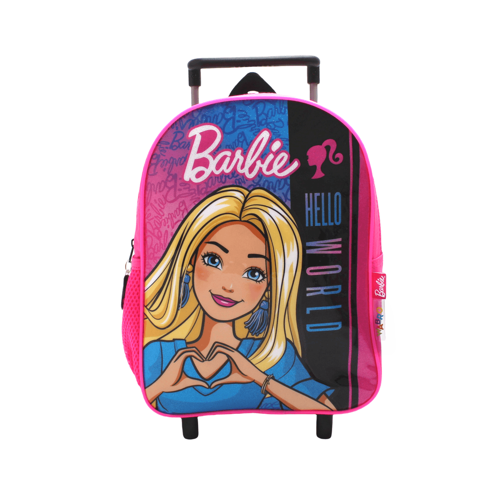 Barbie Mochila 12 Carro Hello